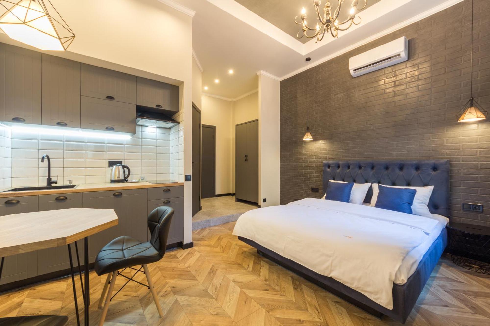Self Check-In Apartments Maidan Area Kiew Zimmer foto